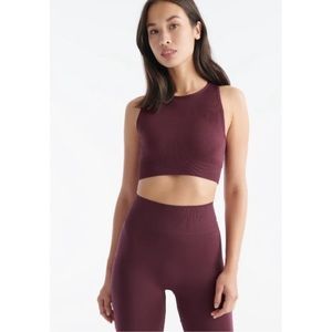 Knix Good to Go Seamless High Neck Bra + Leggings - size XL